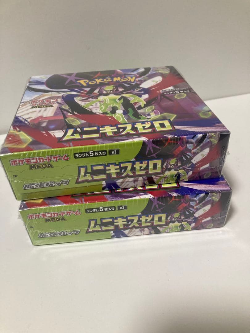 ポケモンカードゲーム ムニキスゼロ 2BOXセット　新品未開封シュリンク付