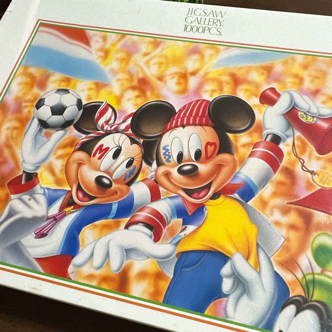 【未開封】ミッキー＆ミニー サポーターズ ジグソーパズル　1000ピース
