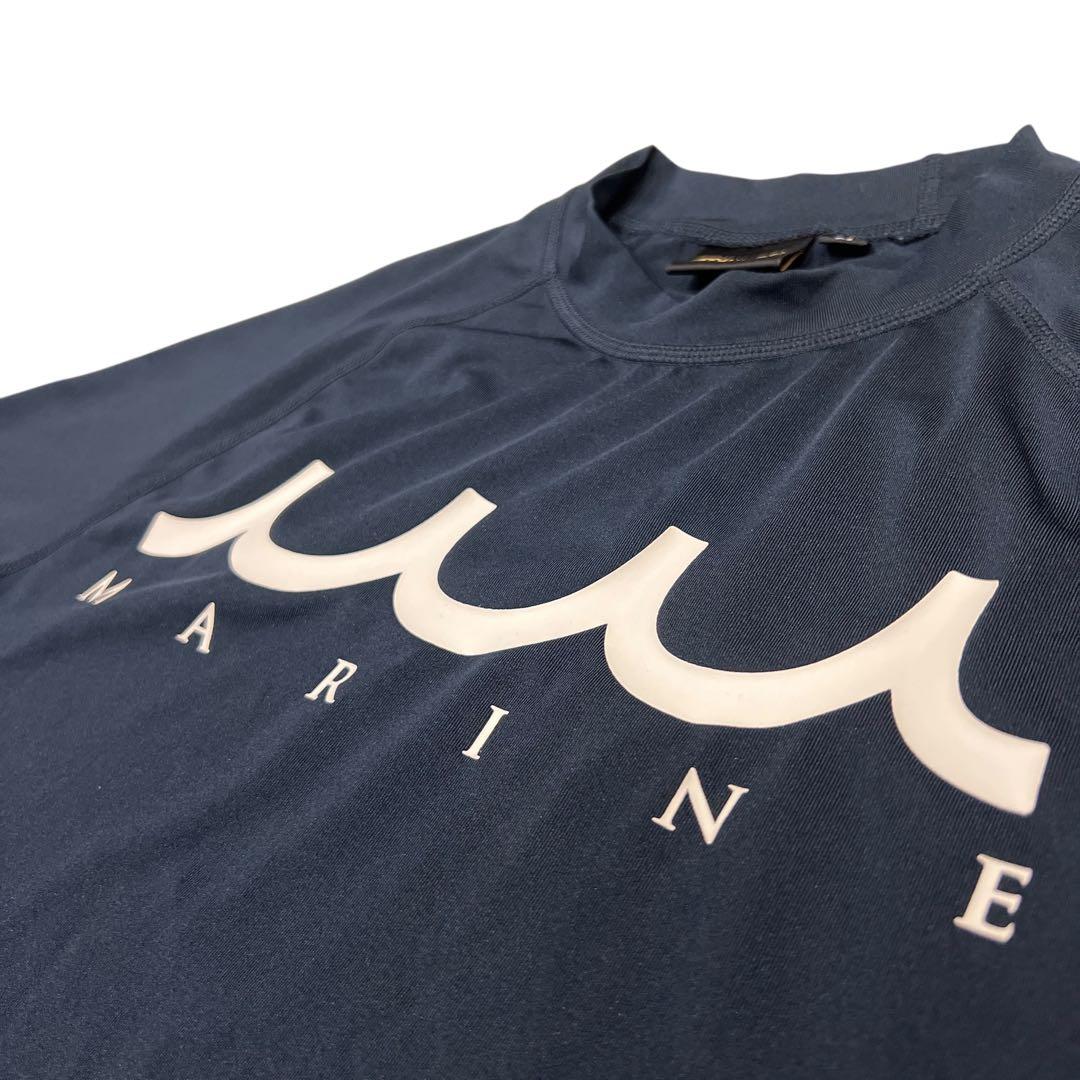 \"muta MARINE ムータマリン\" ラッシュガード ネイビー M