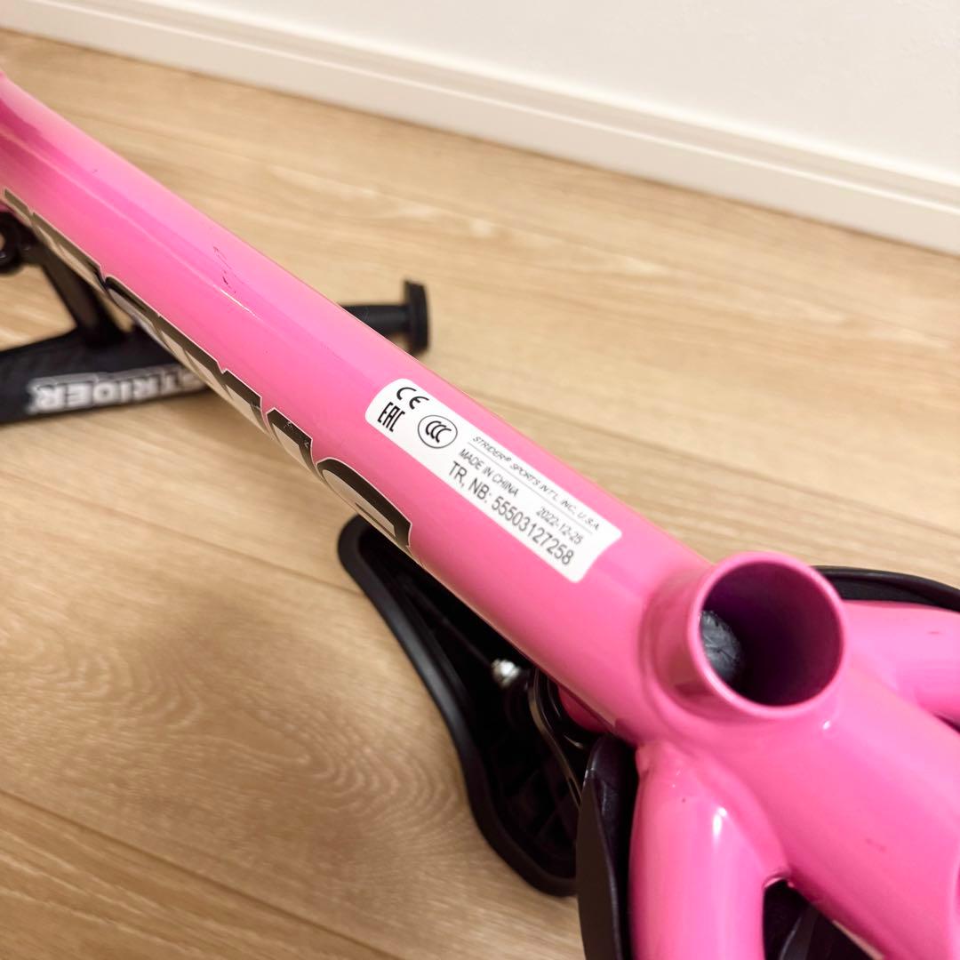 【付属品あり】STRIDER ストライダー12バランスバイク ピンク