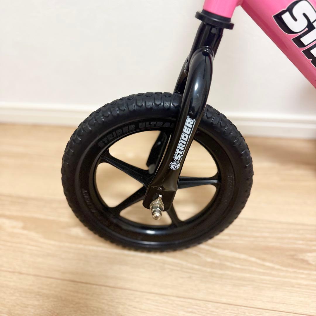 【付属品あり】STRIDER ストライダー12バランスバイク ピンク