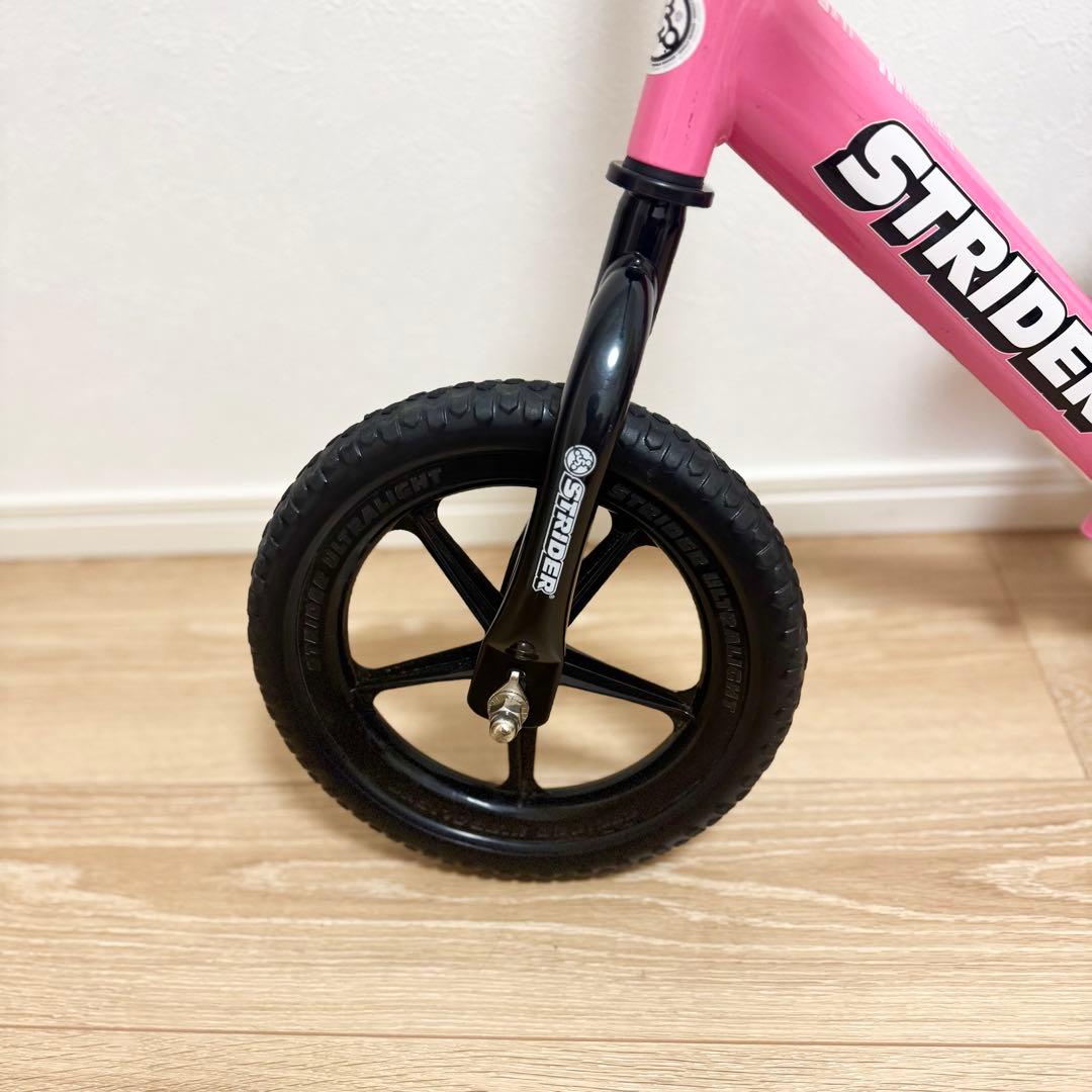 【付属品あり】STRIDER ストライダー12バランスバイク ピンク