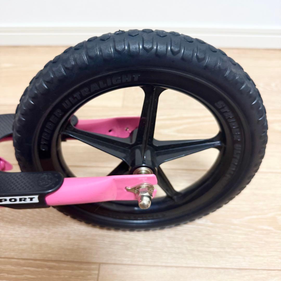 【付属品あり】STRIDER ストライダー12バランスバイク ピンク