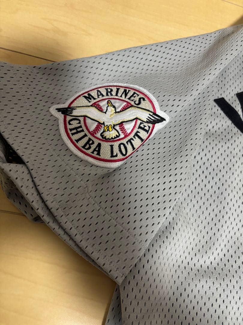 千葉ロッテマリーンズ バレンタイン ユニフォーム ビジター 実使用 1995年