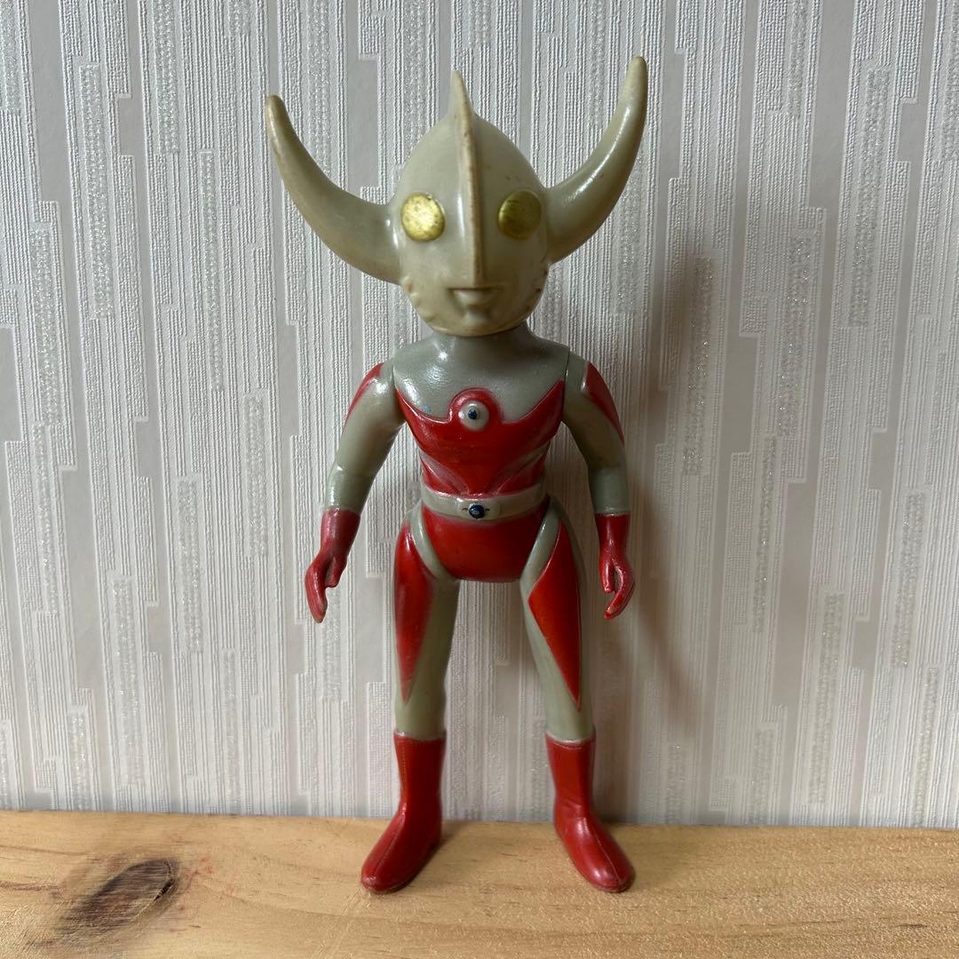 ウルトラマン　ウルトラの父　ソフビ　ブルマァク　当時物　年代物