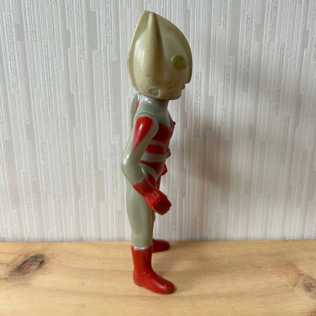 ウルトラマン　ウルトラの父　ソフビ　ブルマァク　当時物　年代物