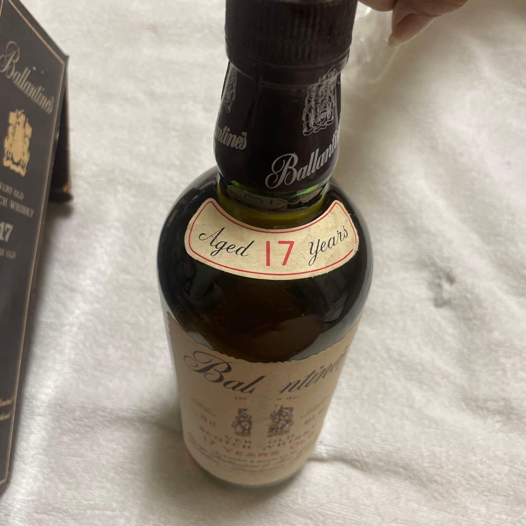 ウイスキー Ballantine's 17 Years Old Scotch Whisky