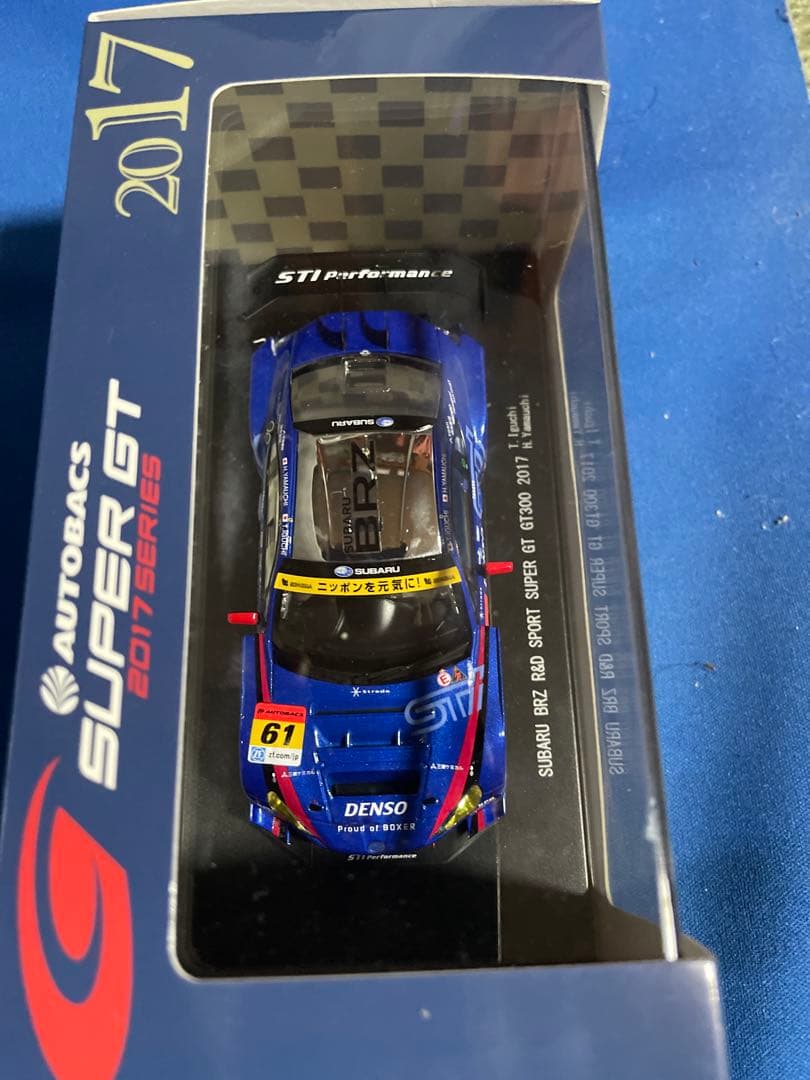 エブロ スーパーGT 2017 スバルBRZ R&D SPORT 1/43