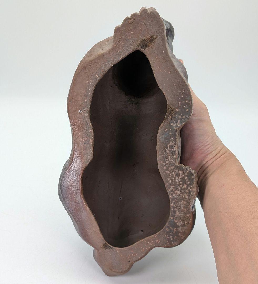 廬山窯 武用君彦 備前干支置物「丁卯」 備前焼 共箱共布栞 兎 うさぎ 卯年