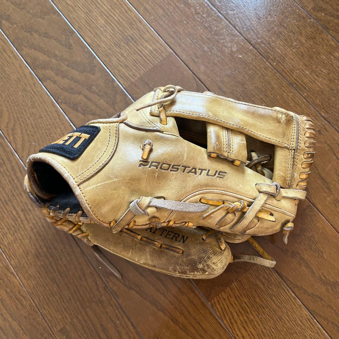 ZETT PROSTATUS 硬式グローブ 日本製 高校野球対応