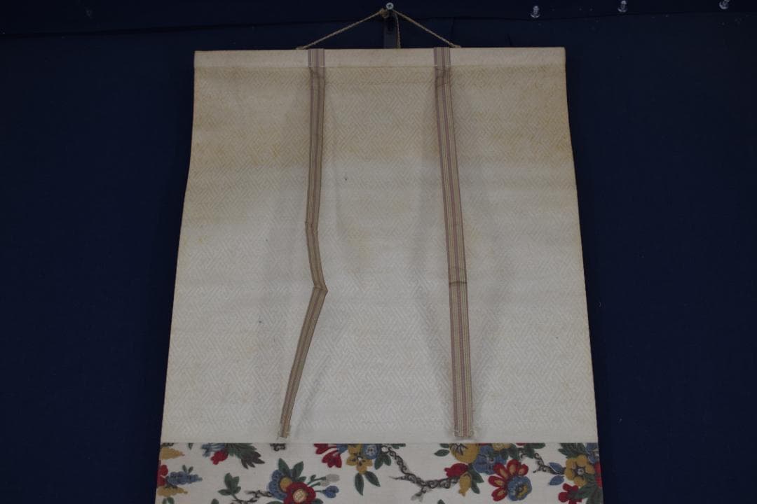 清春/美人画/美人行水図/掛軸☆宝船☆Z-416