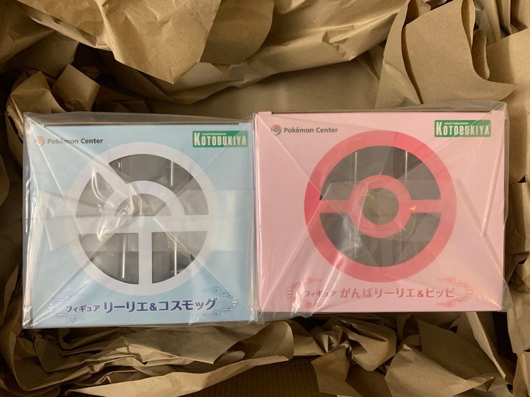 【未開封2点セット】①がんばリーリエ＆ピッピ②リーリエ＆コスモッグ フィギュア