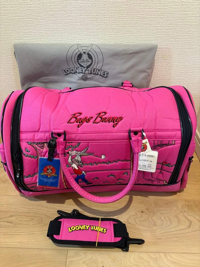 バックス・バニー キャディバッグ　ボストンバック　レディース　カートバック