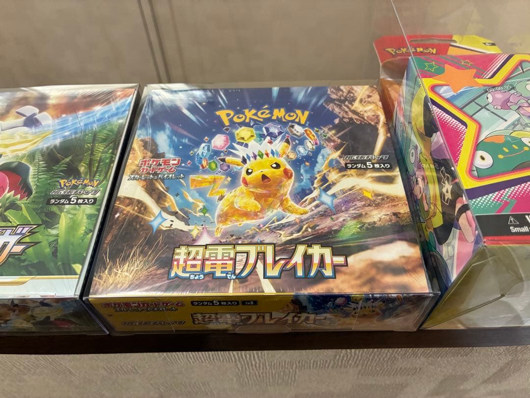 ポケモンカード　5BOX シュリンク付き　ケース付き