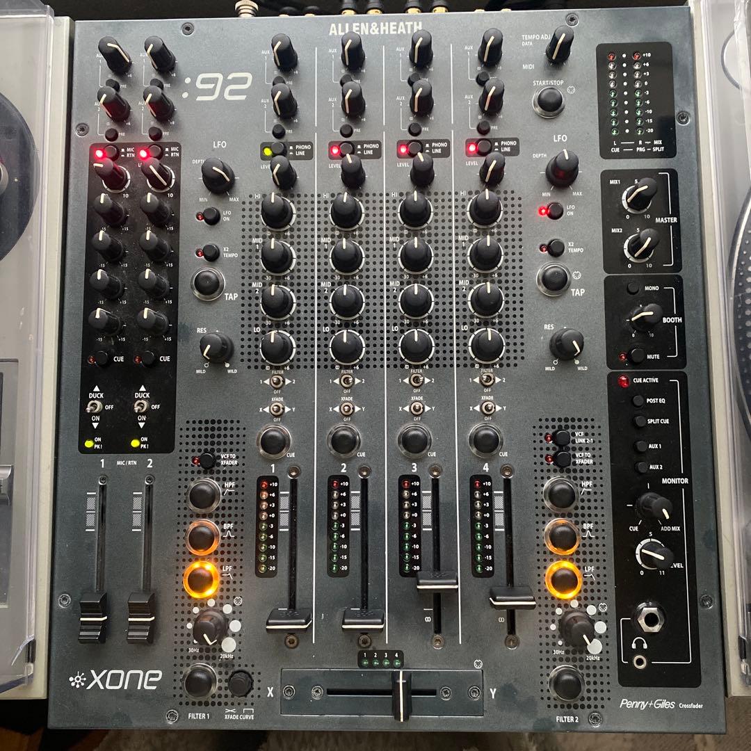 [外箱付き動作品] Allen & Heath Xone:92 DJミキサー
