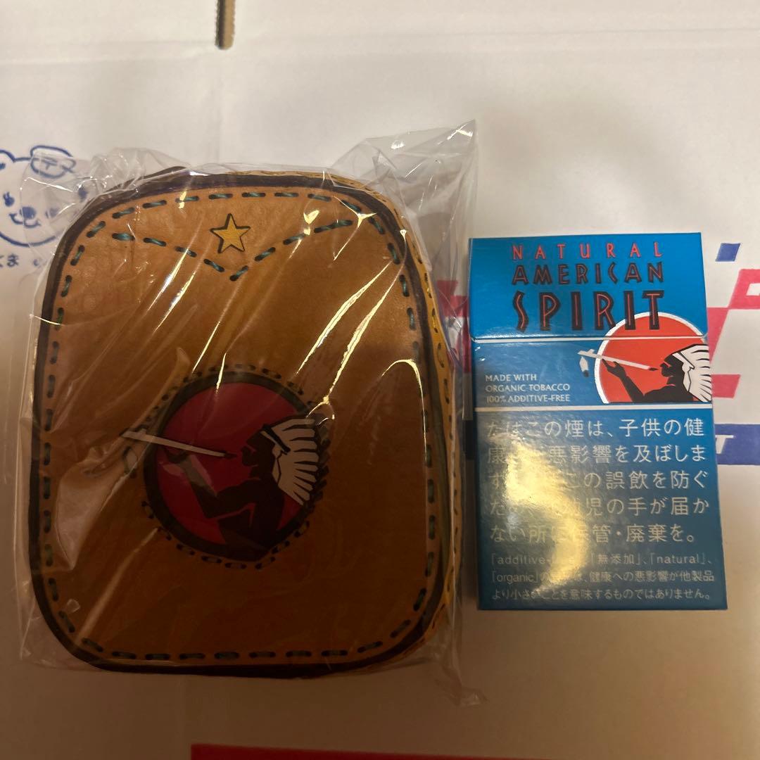 アメスピ　オリジナルレザーポーチ　牛革製　日本製　懸賞当選品　希少品