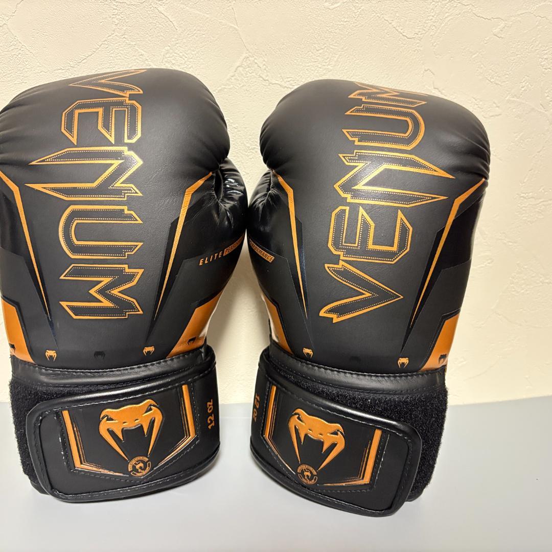 VENUM ヴェナム ELITE EVO ボクシンググローブ 12オンス 現状品