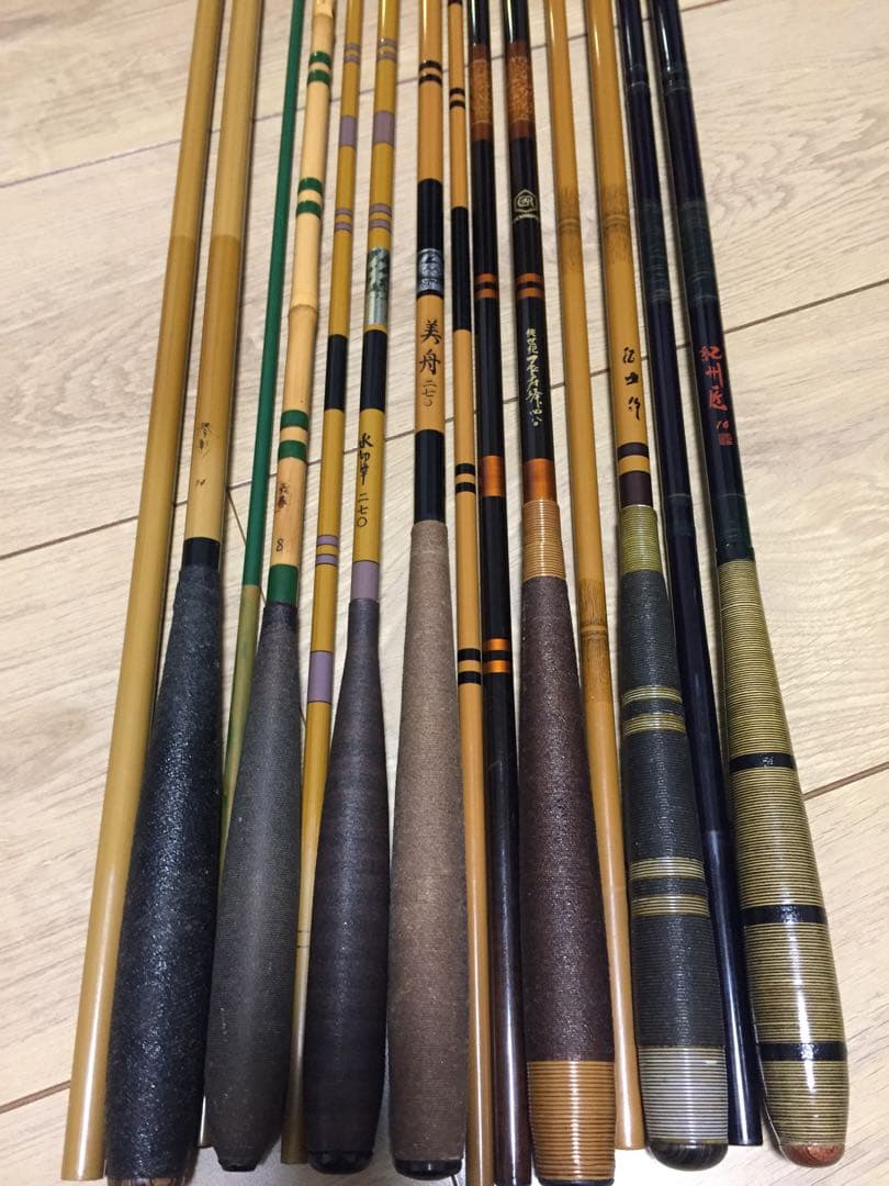 ヘラ竿　7本セット