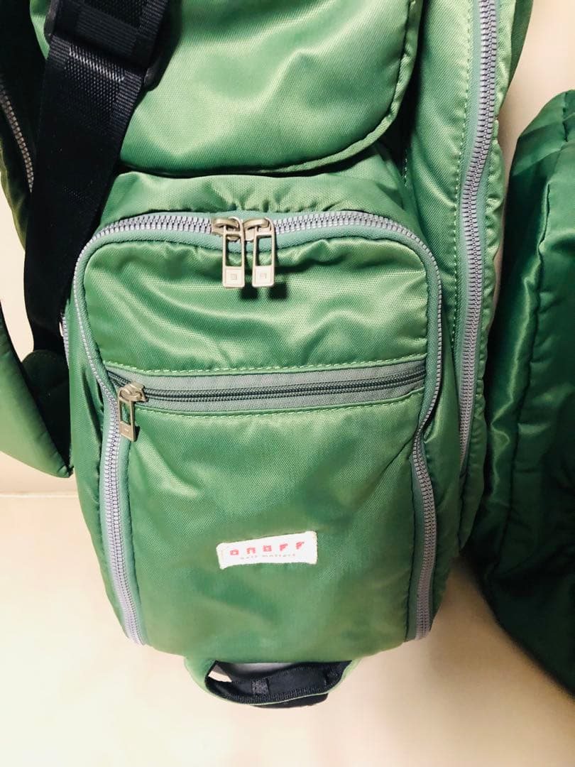 【送料込み】廃盤希少　大人気　オノフ キャディバッグ グリーン　OB0422