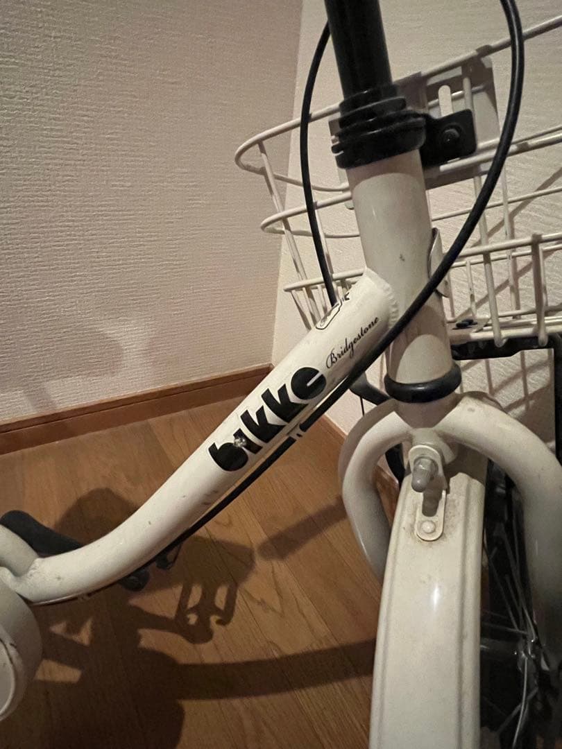 ブリヂストン bikke 幼児用自転車 ホワイト