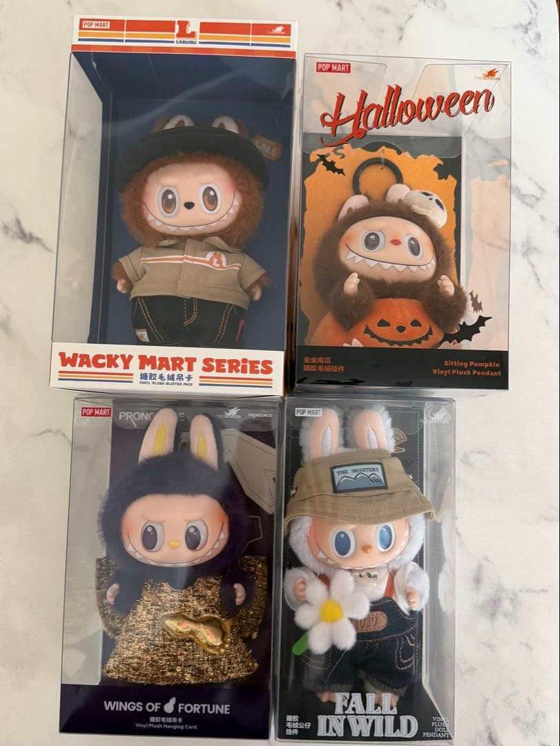 POPMART ラブブThe Monsters ぬいぐるみセット売り