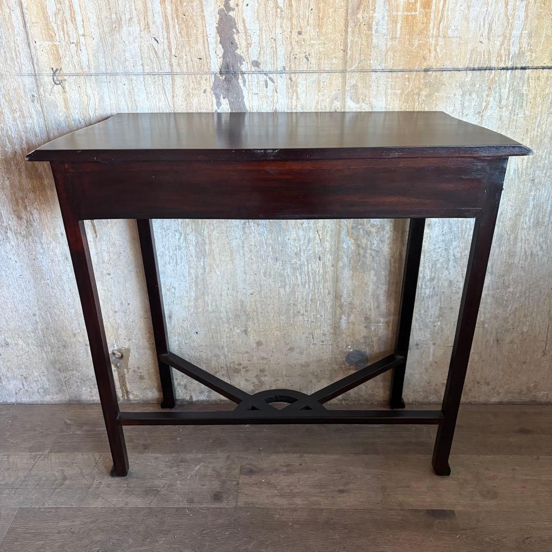 クラシック　コンソールテーブル　無垢材