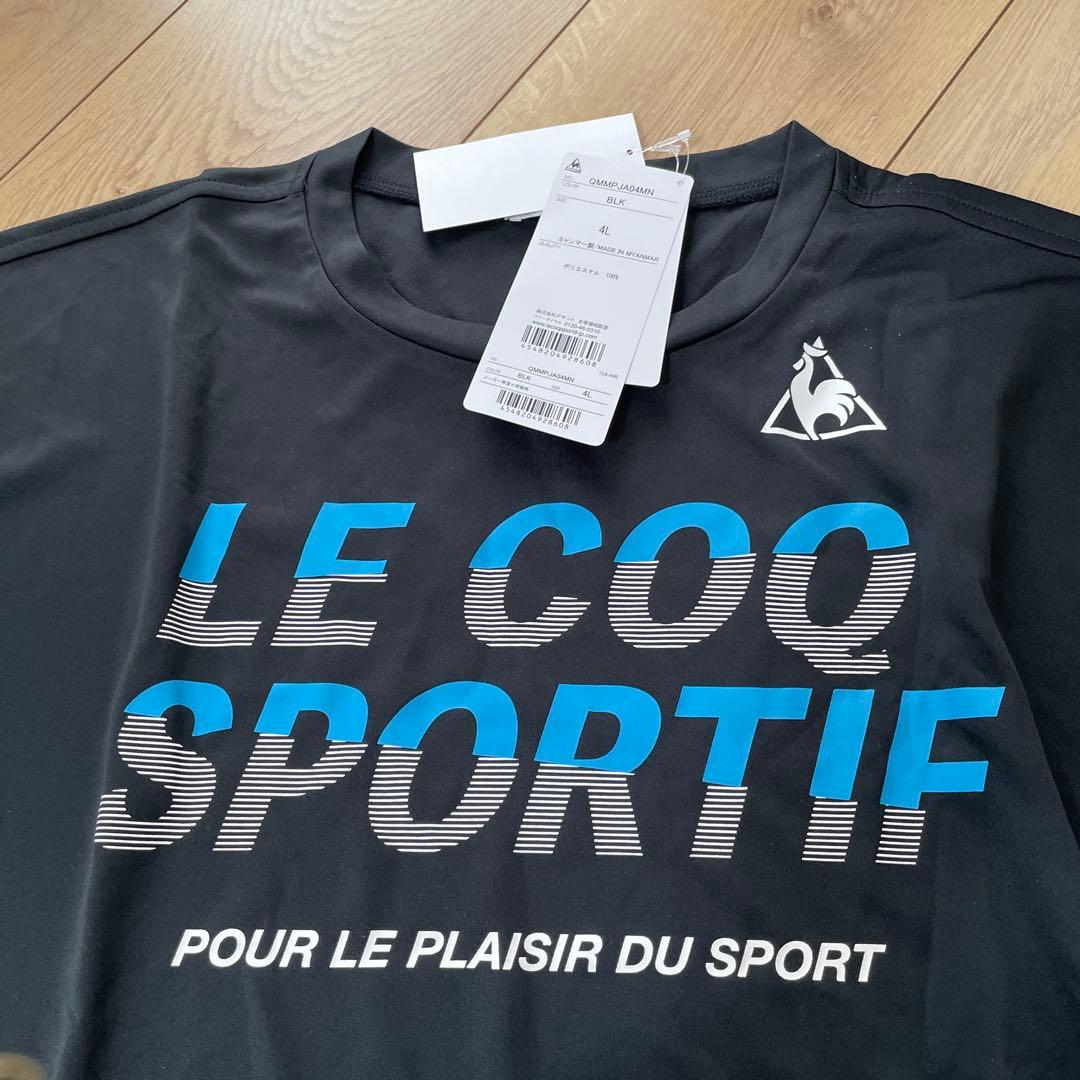 LE COQ SPORTIF ブラック Tシャツ