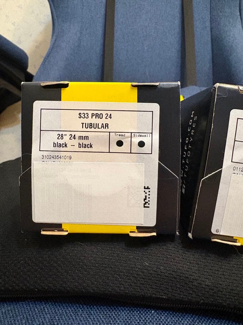 TUFO S33 PRO 24 チューブラータイヤ　２本セット