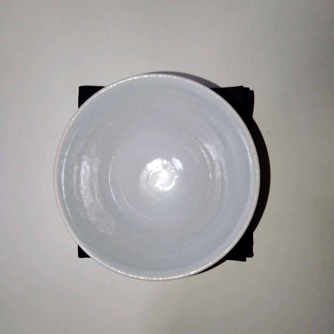 表千家14代家元而妙斎宗匠御筆　 真葛香斎造　紅刷毛目茶碗