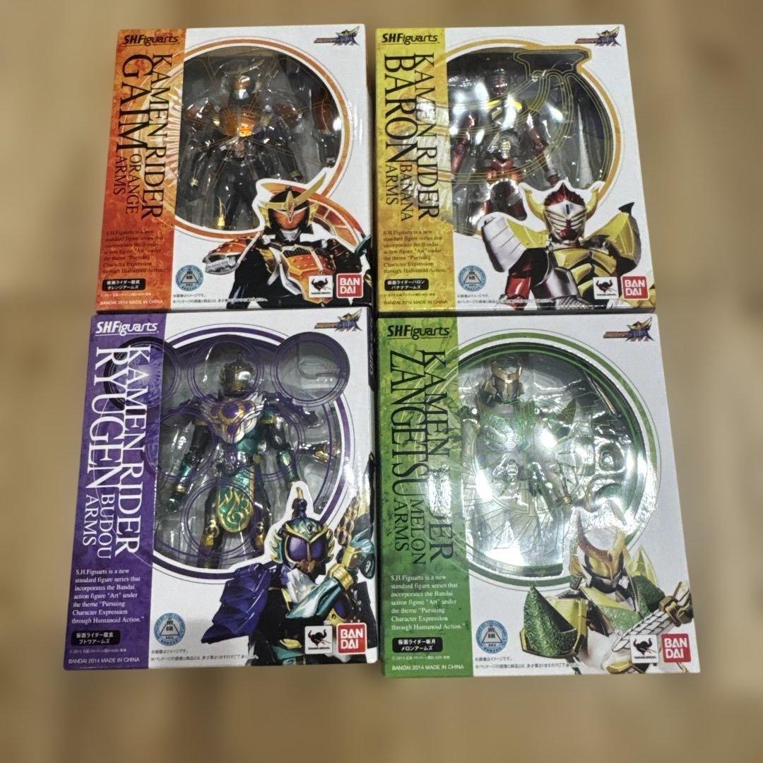 S.H.Figuarts 仮面ライダー鎧武 まとめ売り　13点