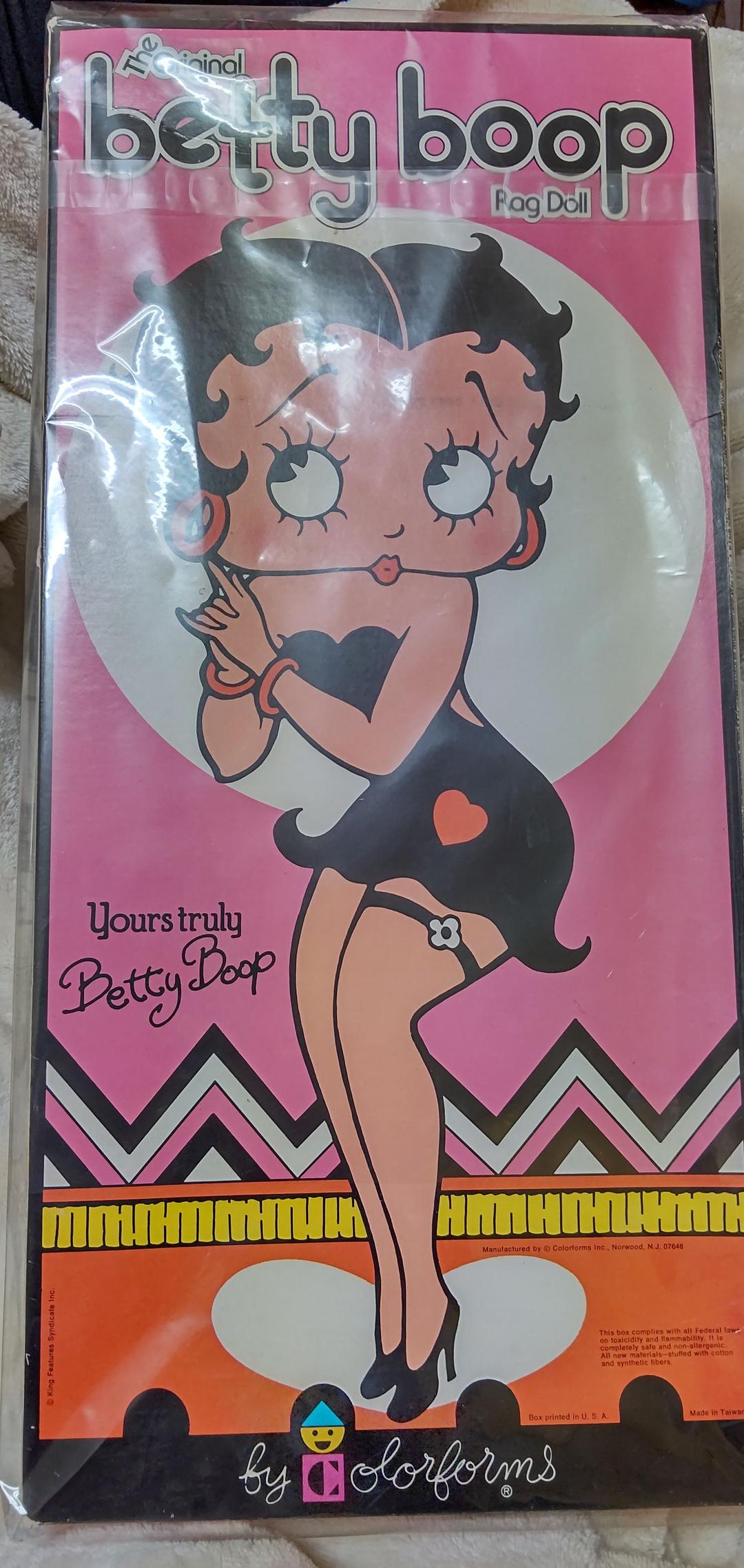Betty boop　当時物稀少ぬいぐるみ