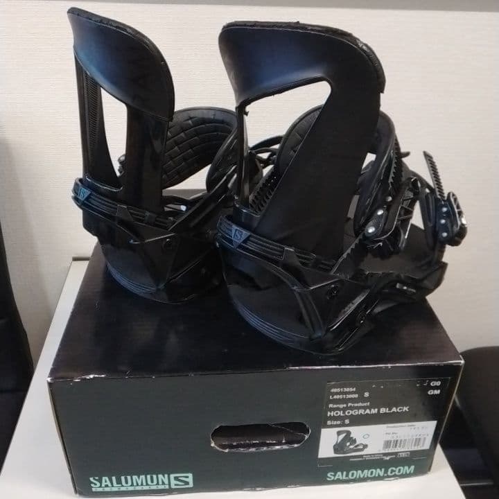 SALOMON HOLOGRAM BLACK ビンディング Sサイズ