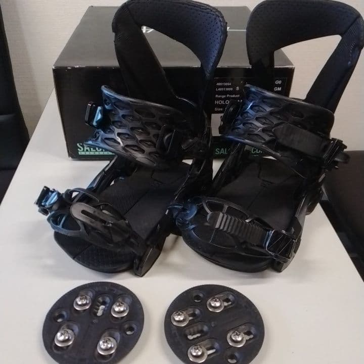 SALOMON HOLOGRAM BLACK ビンディング Sサイズ