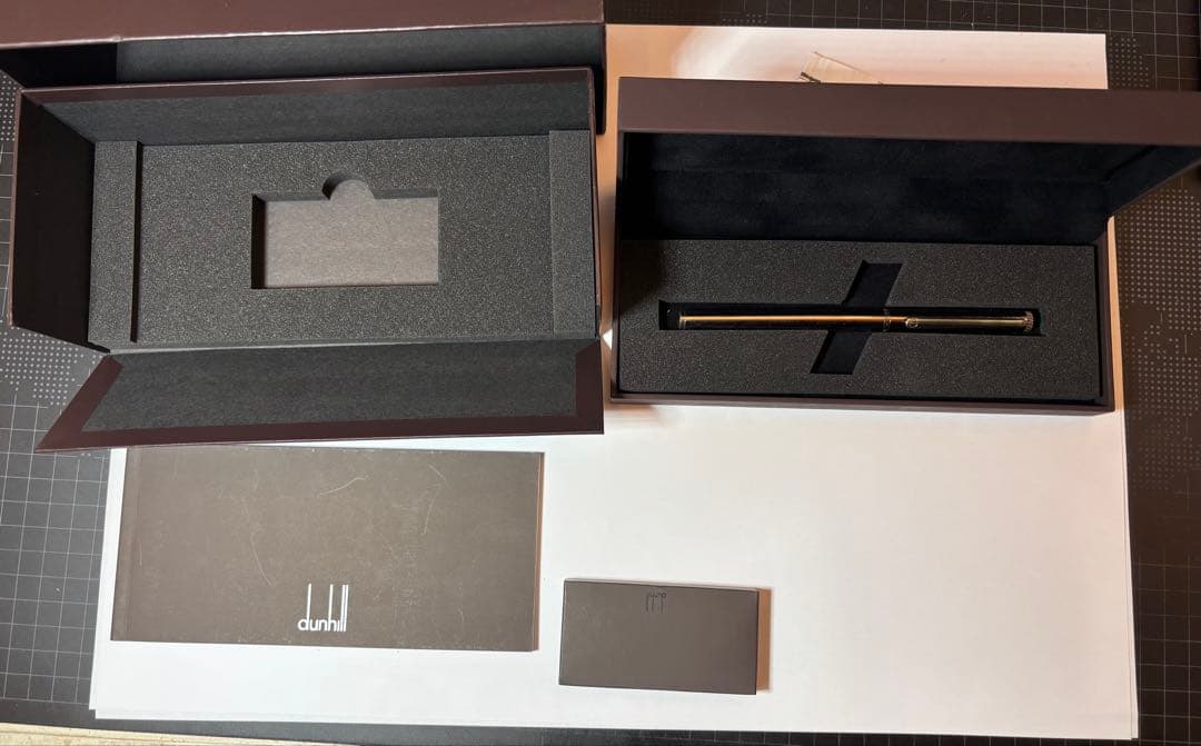 dunhill 万年筆 ジェムライン　チタンコート