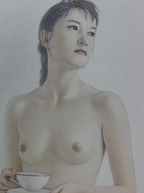 高塚省吾、朝の紅茶、厳選、希少画集画、新品高級額 額装付