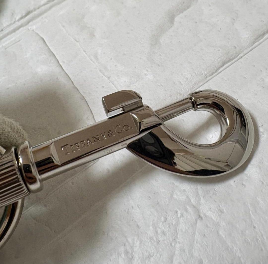 美品・特価✨ティファニー ブルー×シルバー レザー リード ペット リシュー