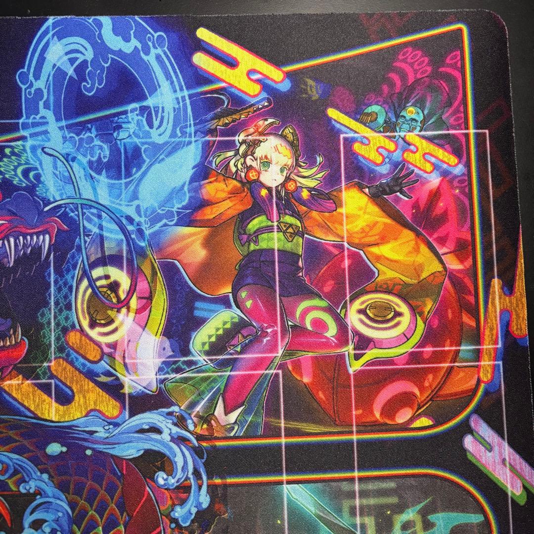 ※値下げ【希少】プレイマット 海外 PUNK JUDGE【遊戯王】