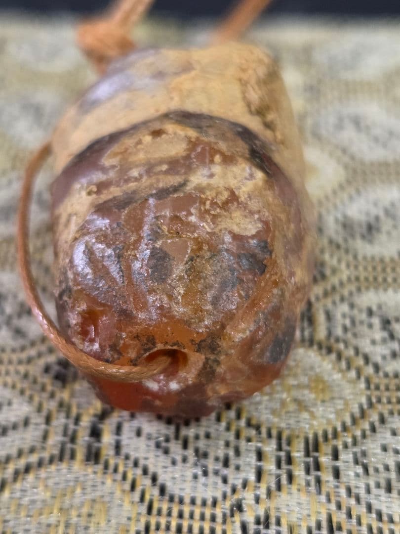 766　天珠　紀元前　最古の出土天珠　dzibeads！