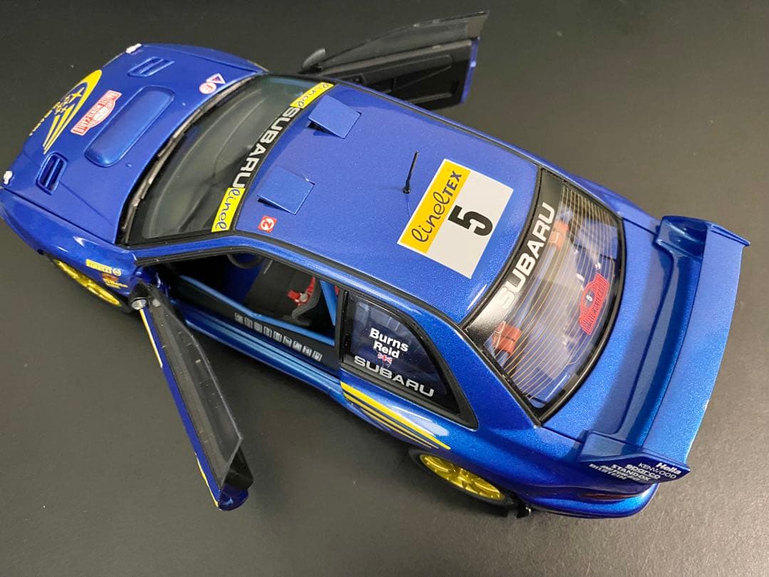 ★絶版！1/18 AUTOart スバル インプレッサSTI WRC￼￼￼99’