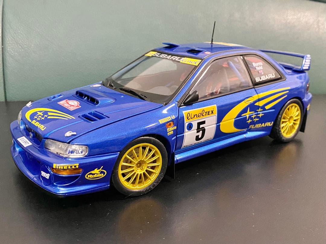 ★絶版！1/18 AUTOart スバル インプレッサSTI WRC￼￼￼99’