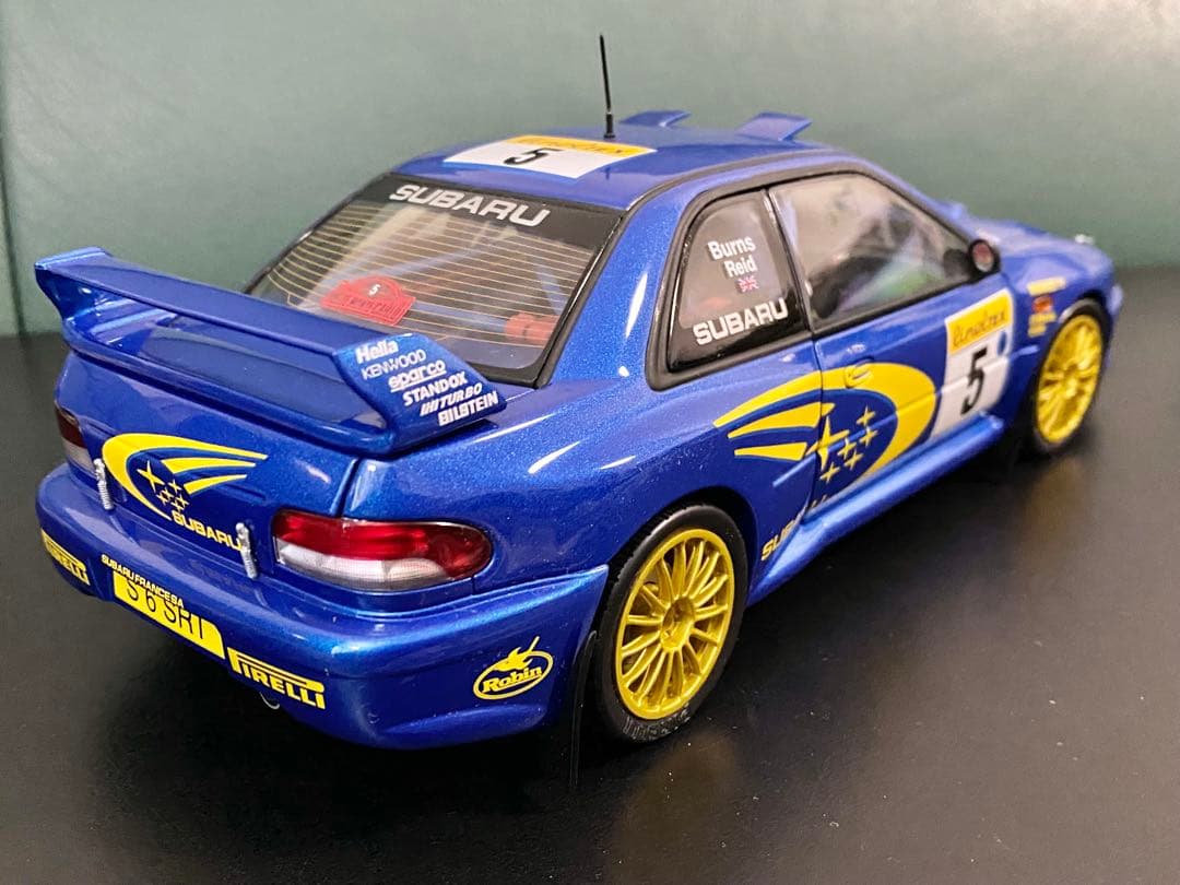 ★絶版！1/18 AUTOart スバル インプレッサSTI WRC￼￼￼99’