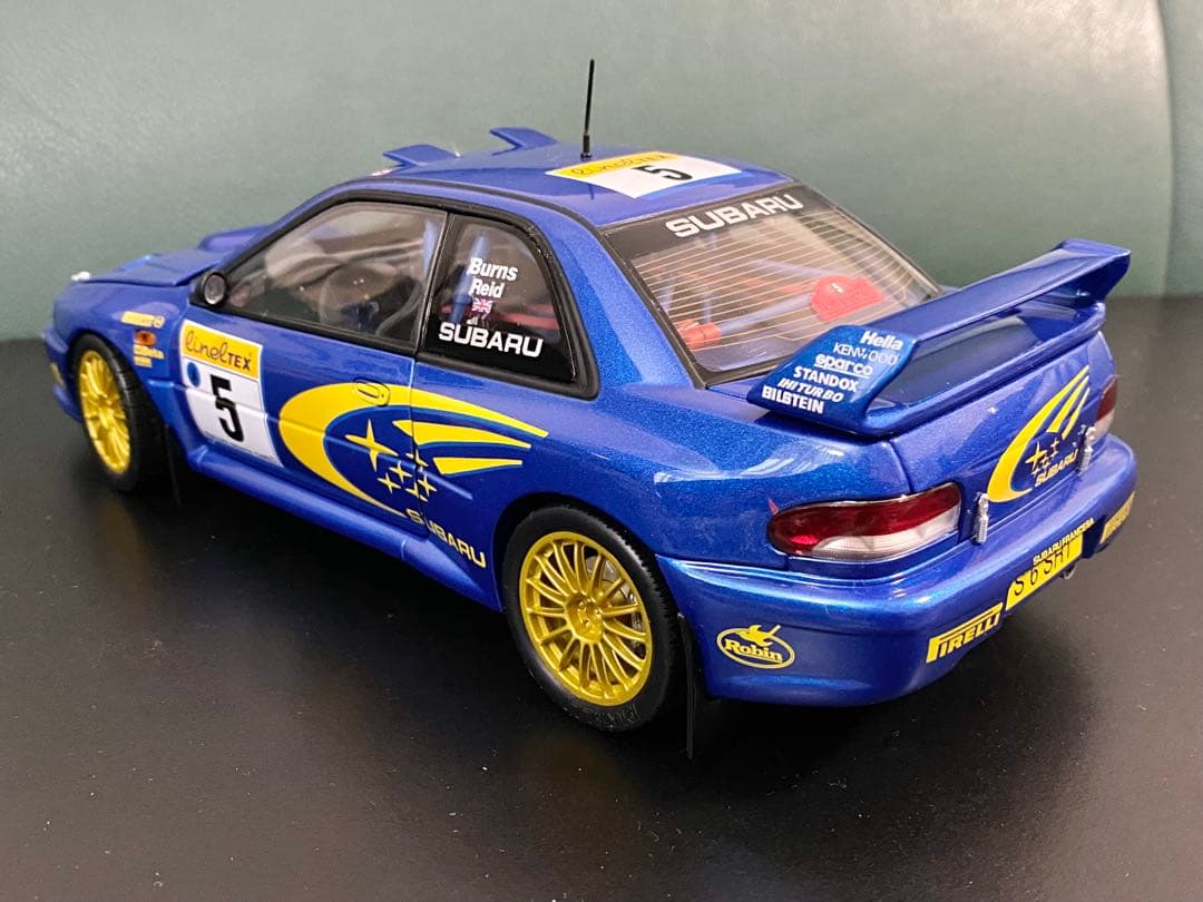 ★絶版！1/18 AUTOart スバル インプレッサSTI WRC￼￼￼99’