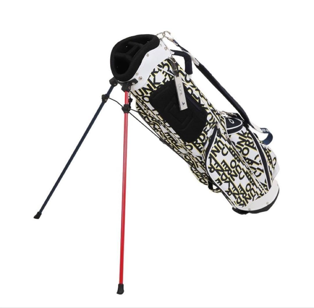 【新品】クランク（CLUNK） ゴルフ キャディバッグ スタンド式 7型 軽量