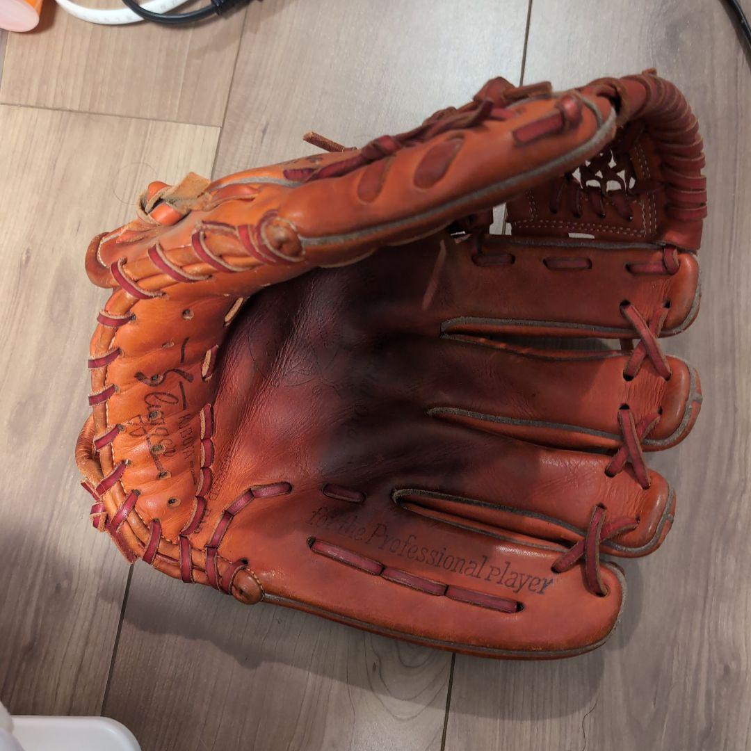 朝まで値下げ久保田スラッガー　松坂大輔モデルSlugger 硬式グローブ 投手