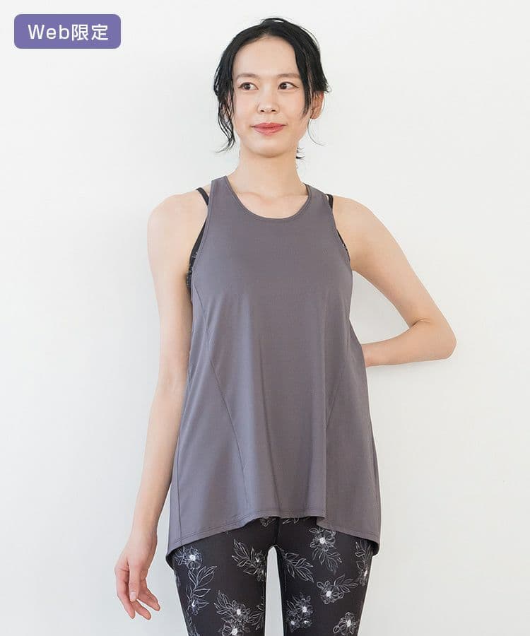 【SUKALA】新品 未使用フラワープリントセパレートタンクトップ Mサイズ