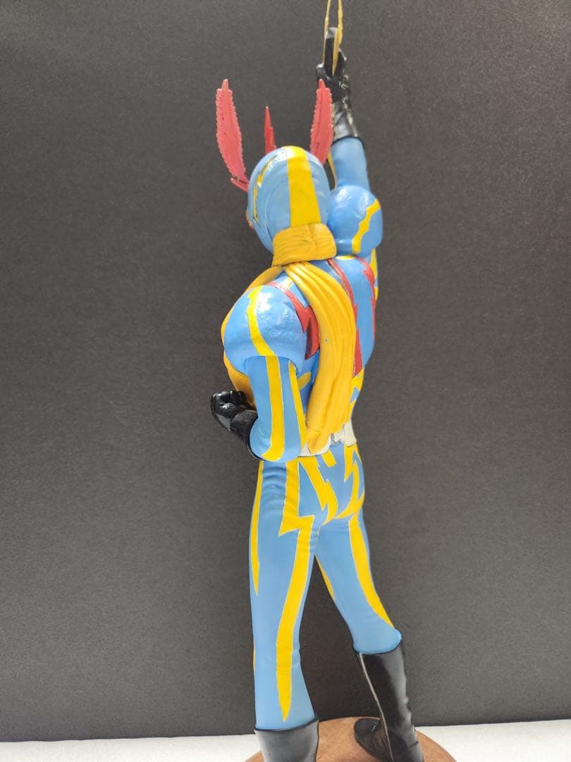 ボークス　イナズマン　ソフビ１／6 プロ製作完成品　ライジン号付属　丁寧な塗装