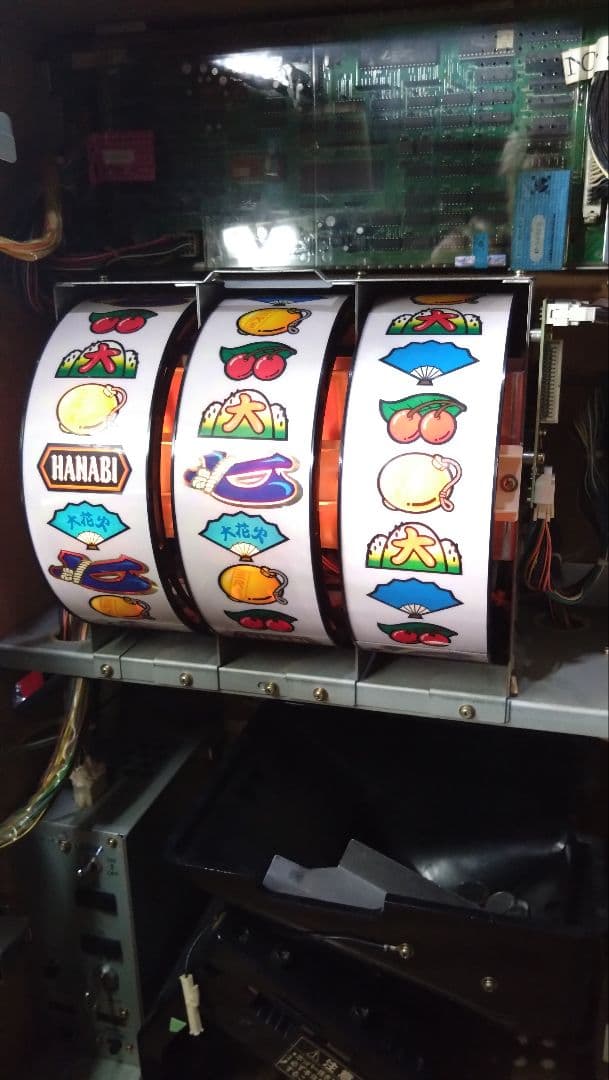 パチスロ実機　大花火　4号機