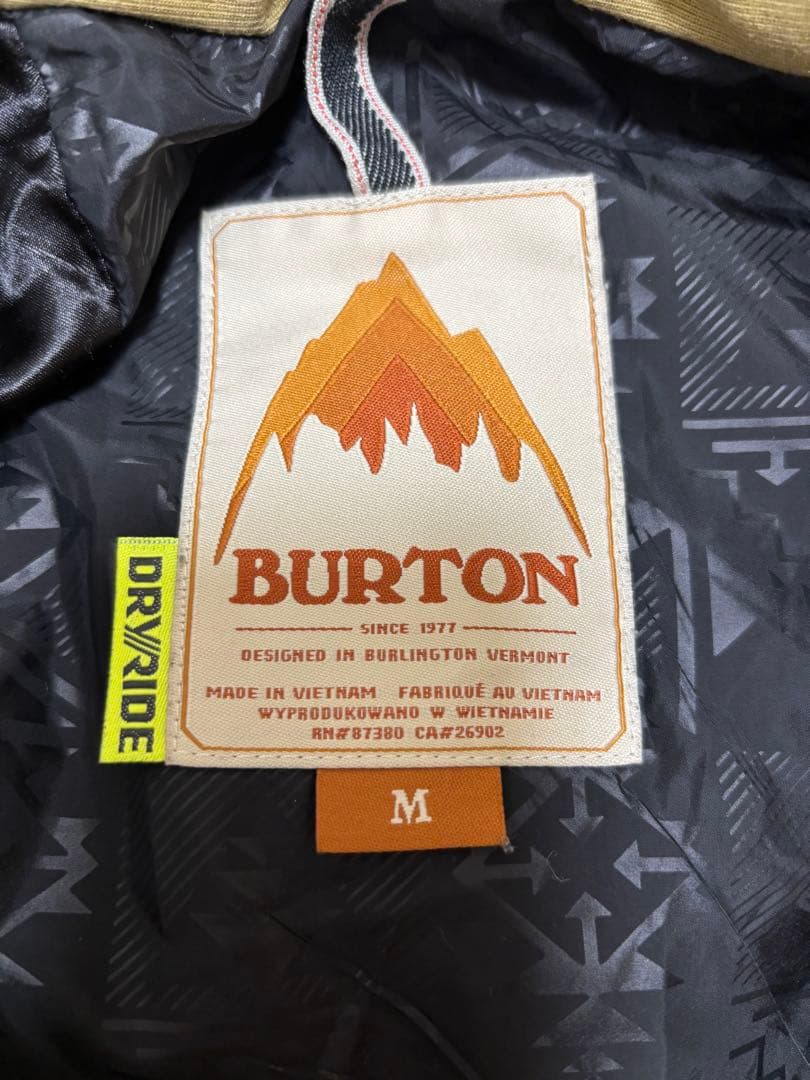 BURTON スノーボードウェア セット Mサイズ