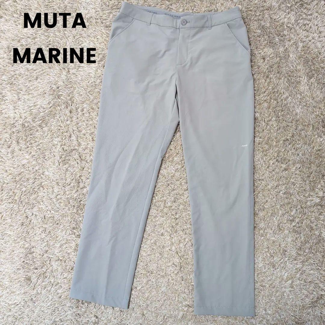 MUTA MARINE ムータマリン グレー ゴルフパンツ サイズ8