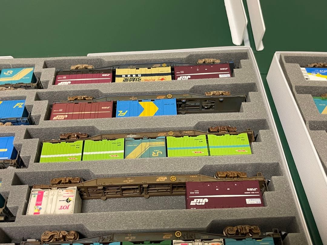 TOMIX コキ＋コンテナ19両セット　ウェザリング済み